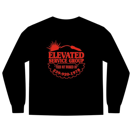 Elevated Service Group Long Sleeve Pocket T-Shirt